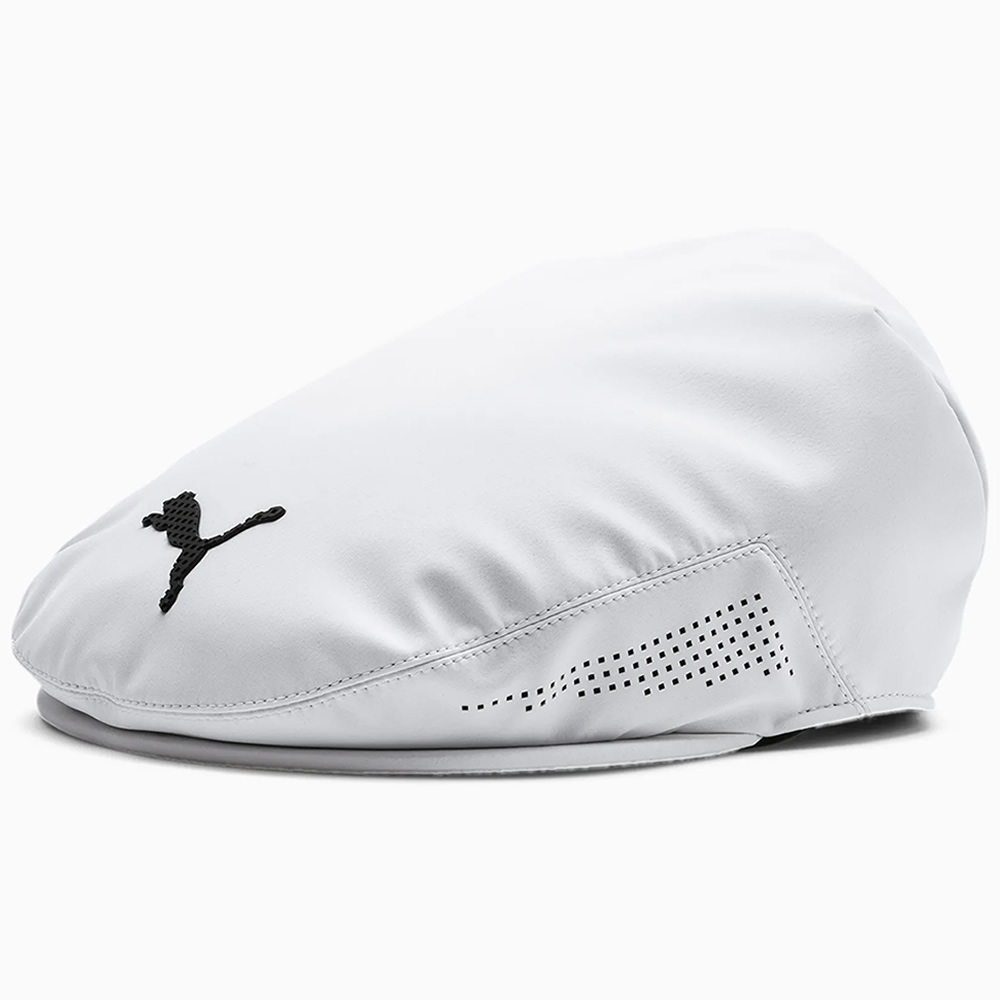 Puma Tour Driver Bryson DeChambeau Flat Cap Bright White Scottsdale Golf